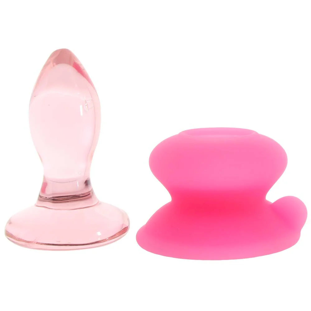 Icicles No. 90 Glass Plug in Pink - Image 3