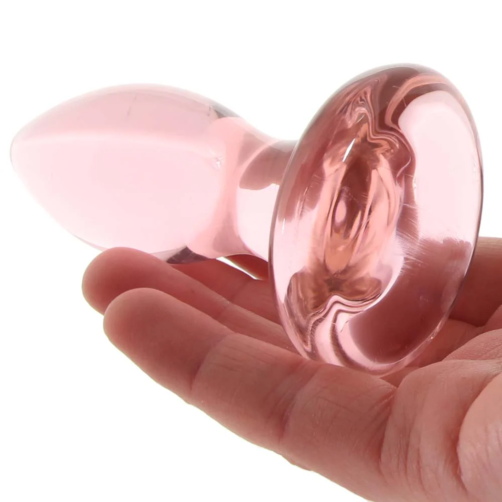 Icicles No. 90 Glass Plug in Pink - Image 4