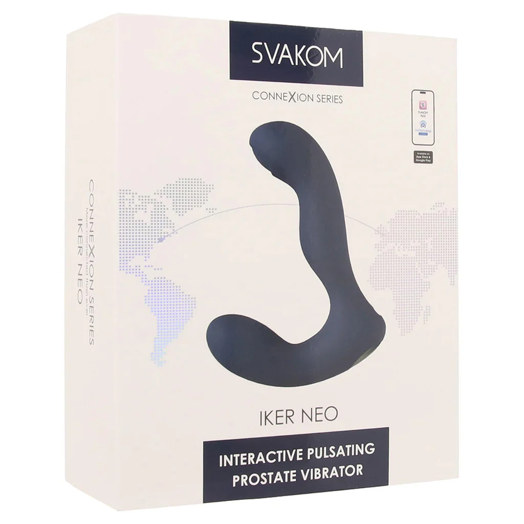 Iker Neo Interactive Prostate Vibe in Navy Blue - Image 6