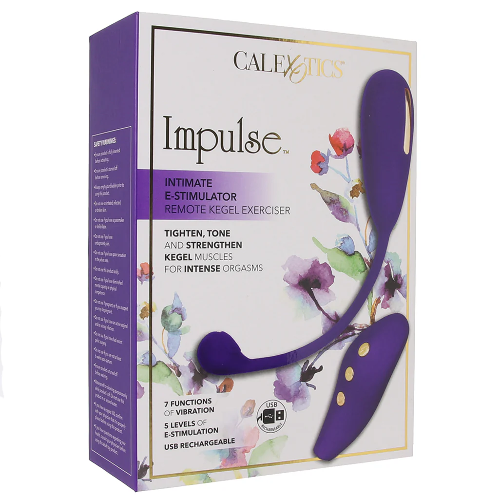 Impulse Intimate E-Stim Kegel Exerciser in Purple - Image 6