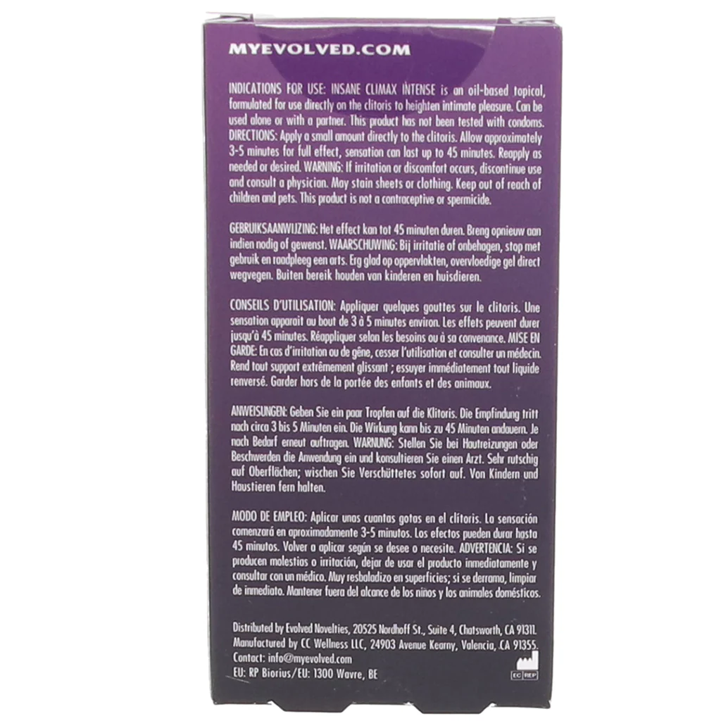Insane Climax Intense Clitoral Stimulant in 0.34oz/10ml - Image 5