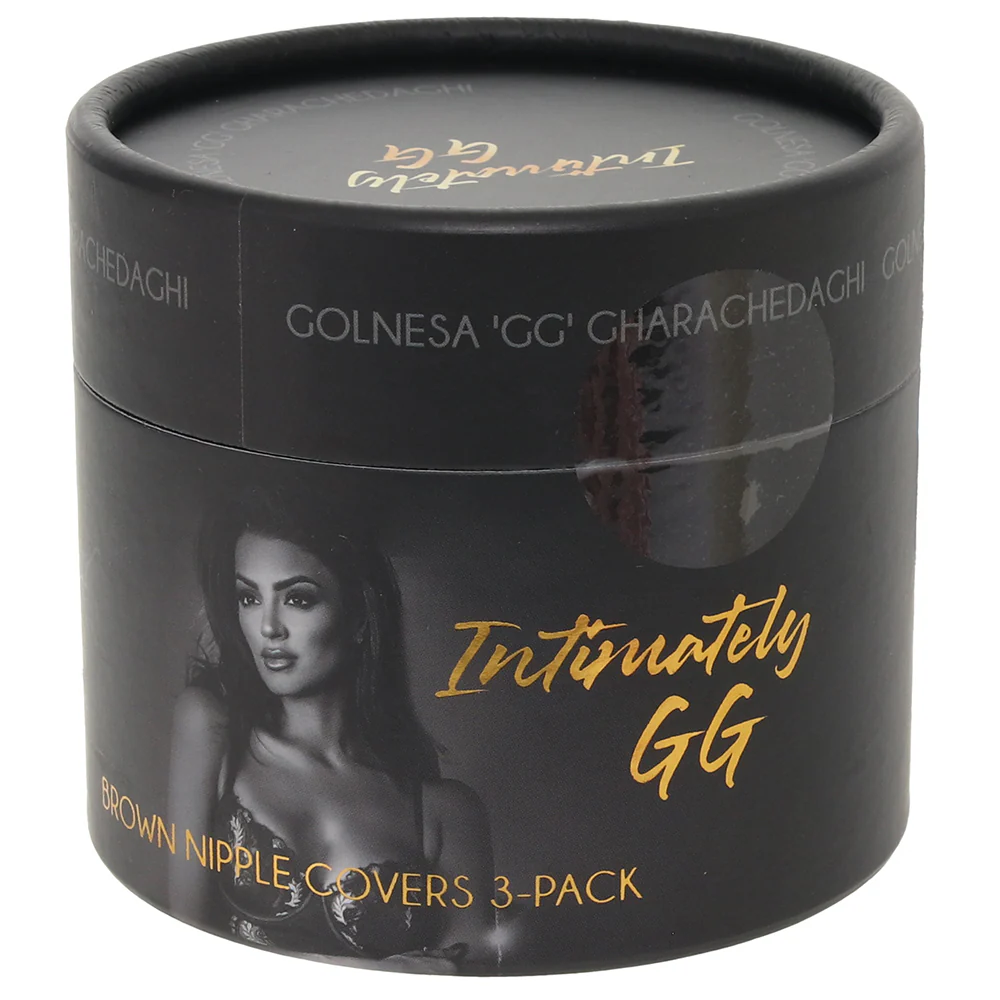 Intimately GG 3 Pack Nipple Covers in Dark - Image 6