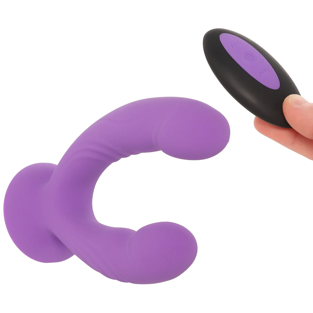 Inya Duet Vibrating Double Dildo in Purple - Image 2