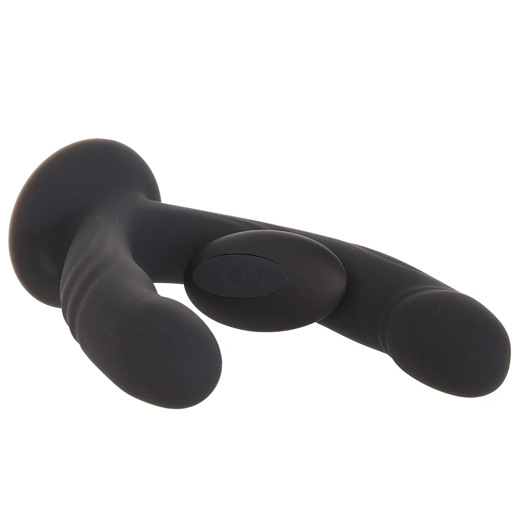 Inya Duet Vibrating Double Dildo in Black - Image 5
