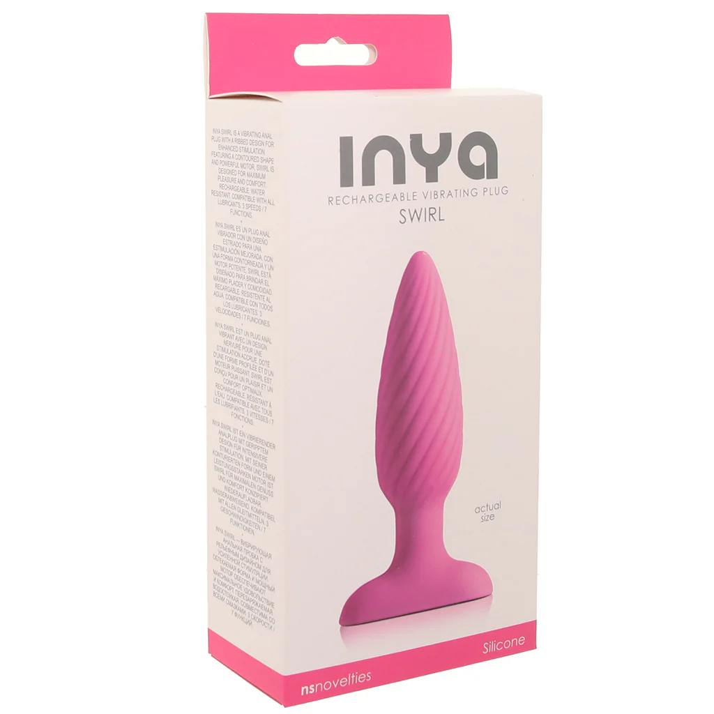 Inya Swirl Vibrating Butt Plug - Image 9