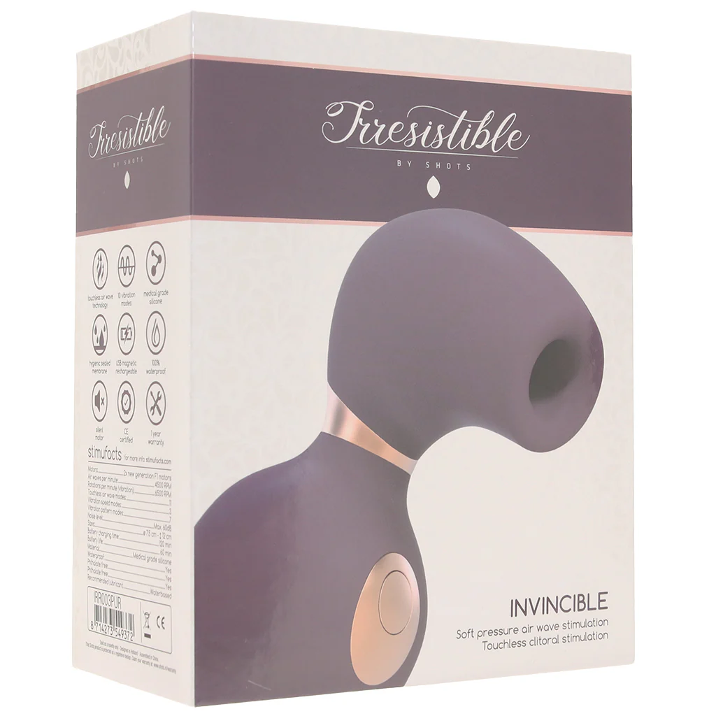 Irresistible Invincible Air Wave Stimulator in Purple - Image 9