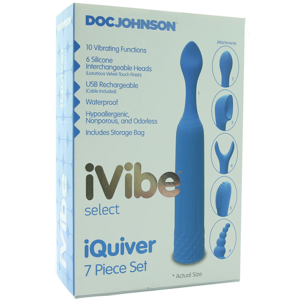 iVibe Select iQuiver 7 Piece Set in Periwinkle Blue - Image 6