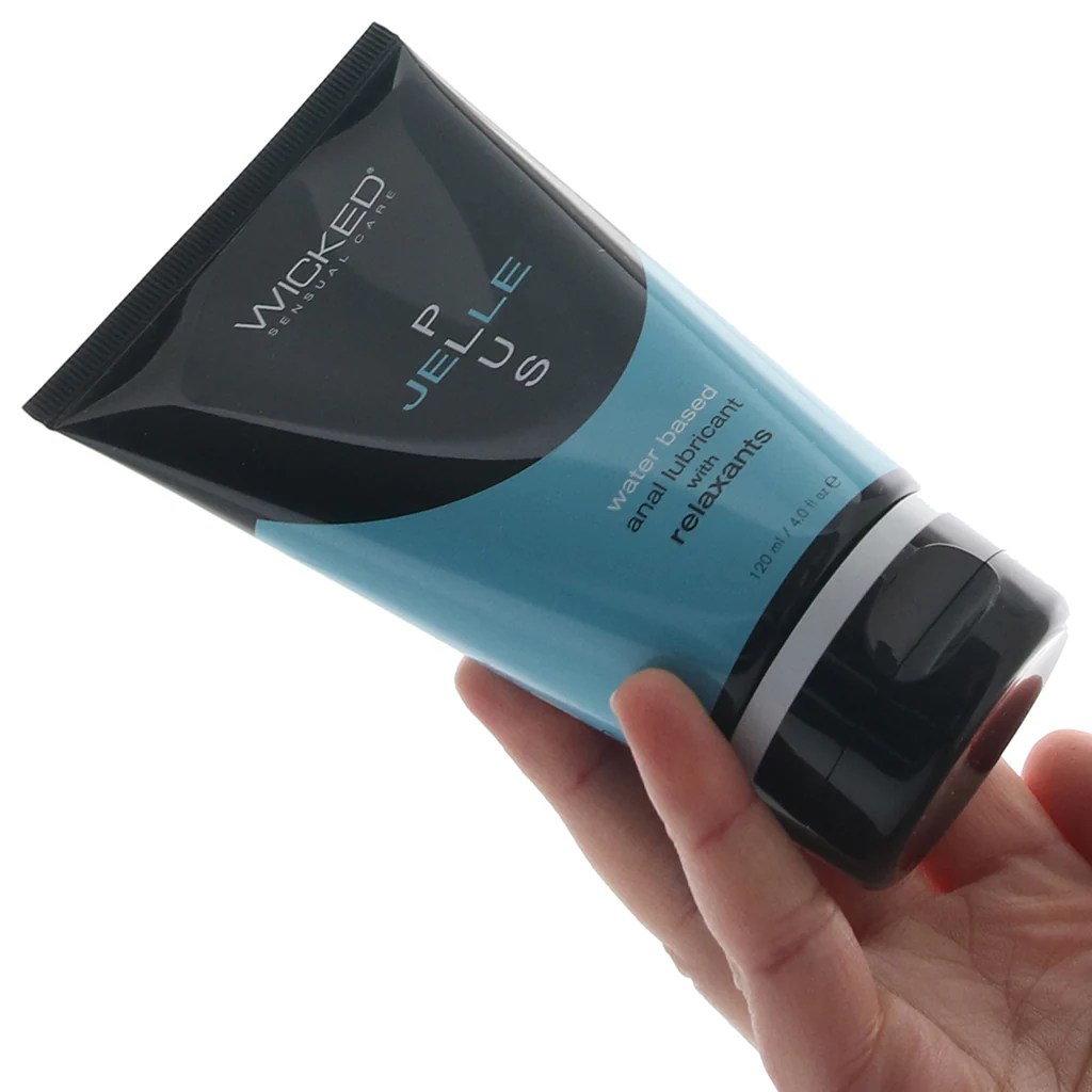 Jelle Plus Naturally Relaxing Anal Lube in 4oz/120ml - Image 4