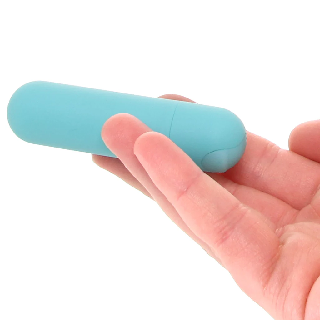 Jessi Rechargeable Mini Bullet Vibe in Teal - Image 4