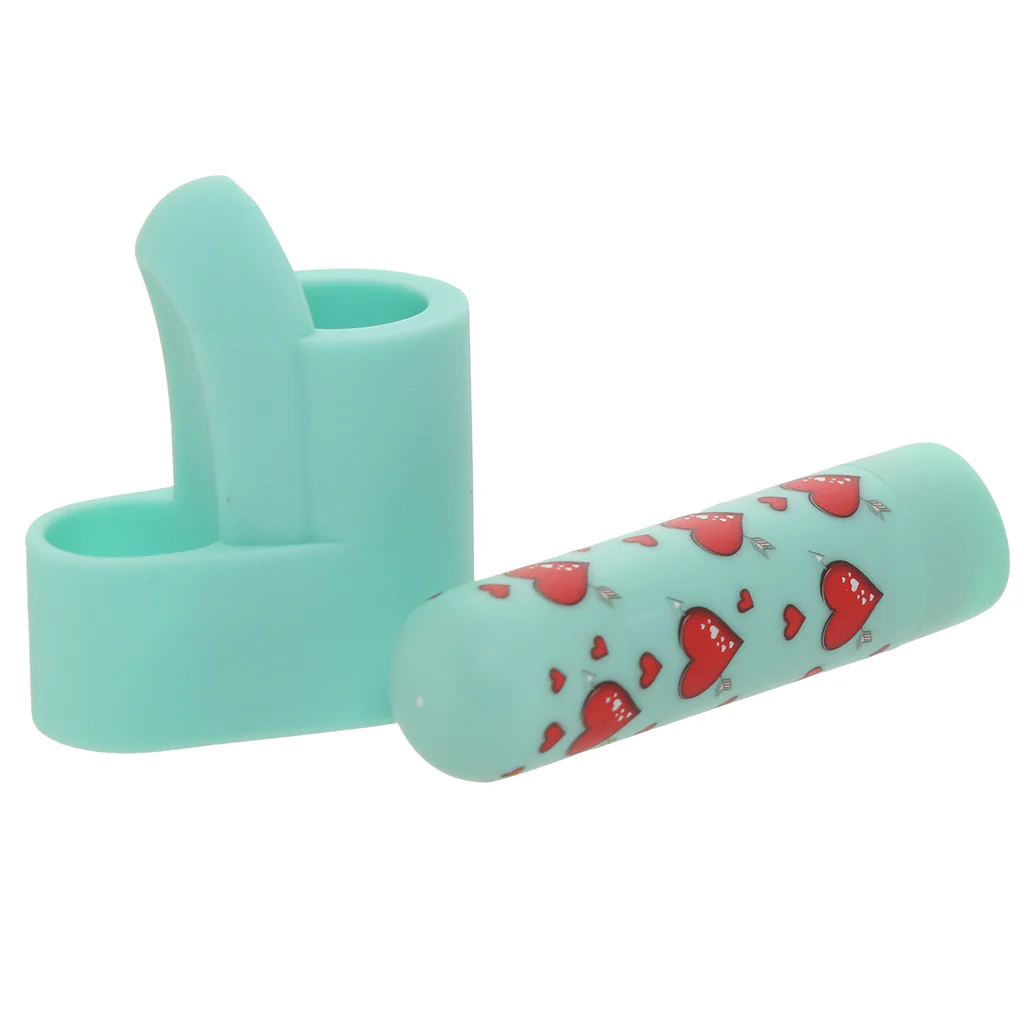 Jilly Mini Jaguar Powered Bullet Vibe with Finger Sleeve - Image 3