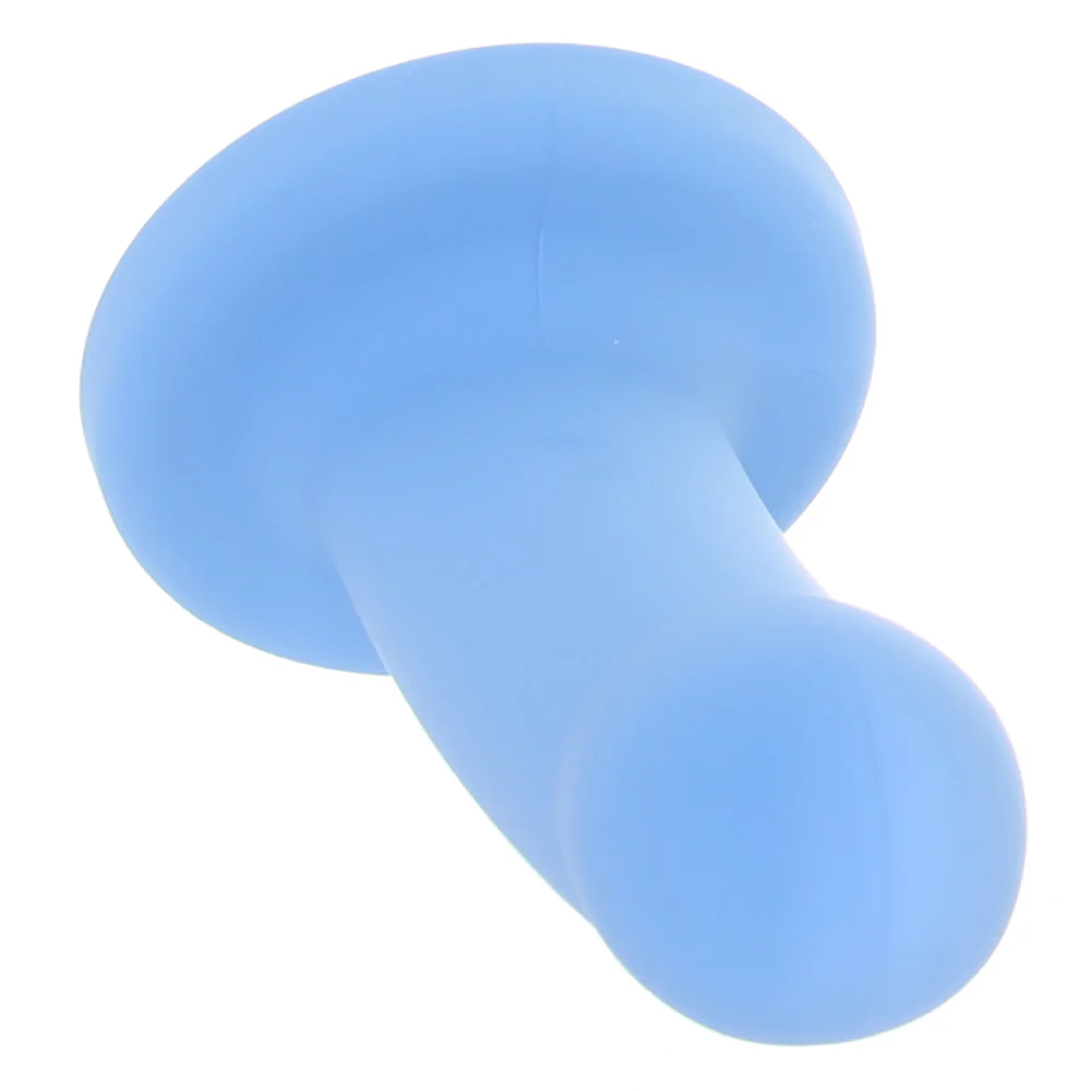 Jinx 5 Inch Silicone Dildo in Periwinkle - Image 2