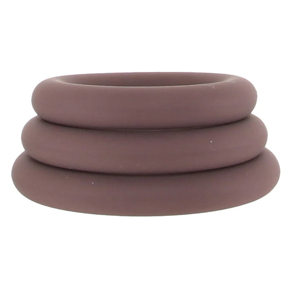 Jock Discreet Silicone Cock Ring Set in Dark - Image 3