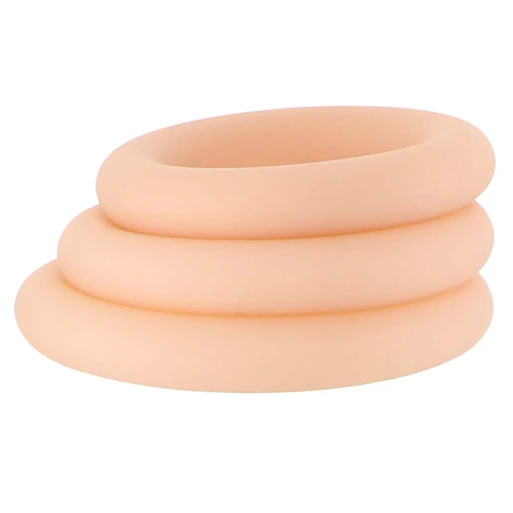 Jock Discreet Silicone Cock Ring Set in Light - Image 3