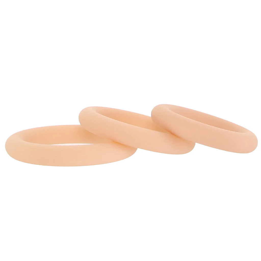 Jock Discreet Silicone Cock Ring Set in Light - Image 5