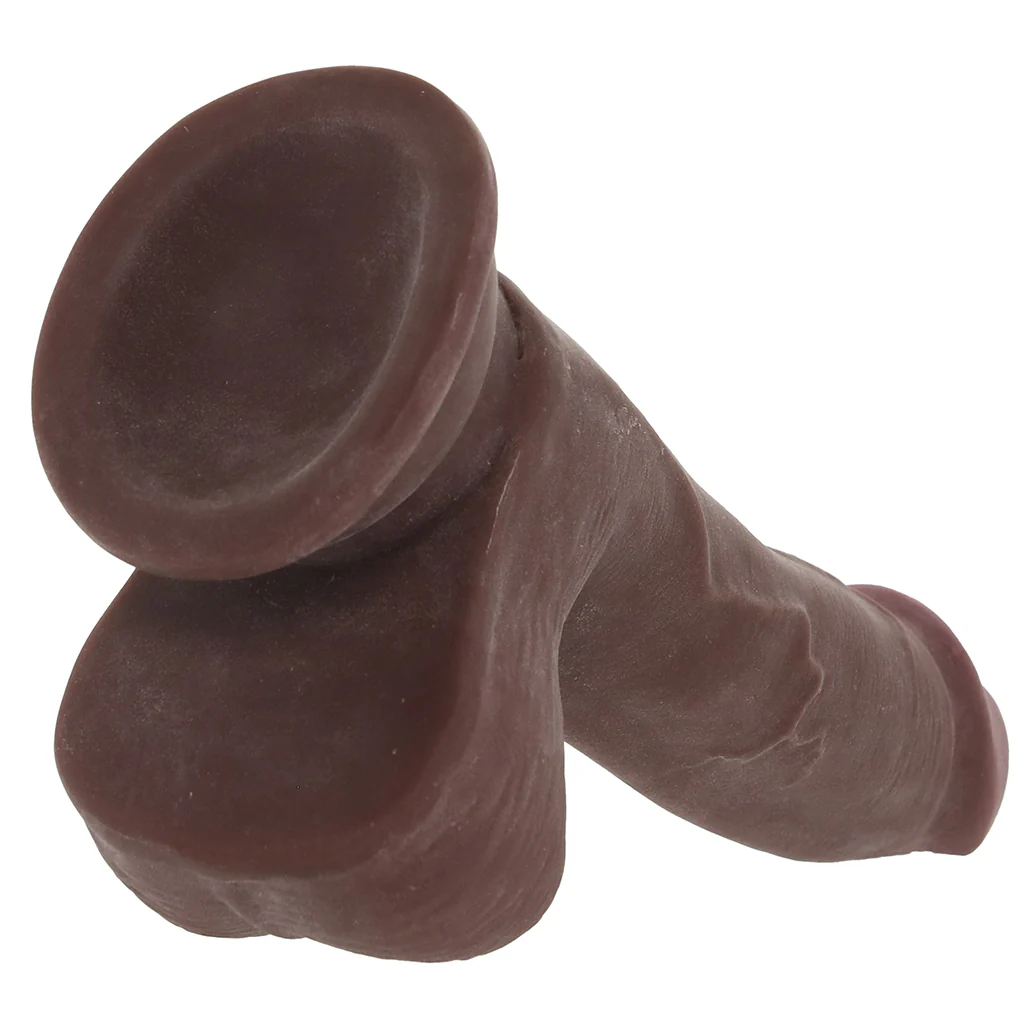 Jock Hard-Core 7.5 Inch Triple Density Dildo in Dark - Image 5