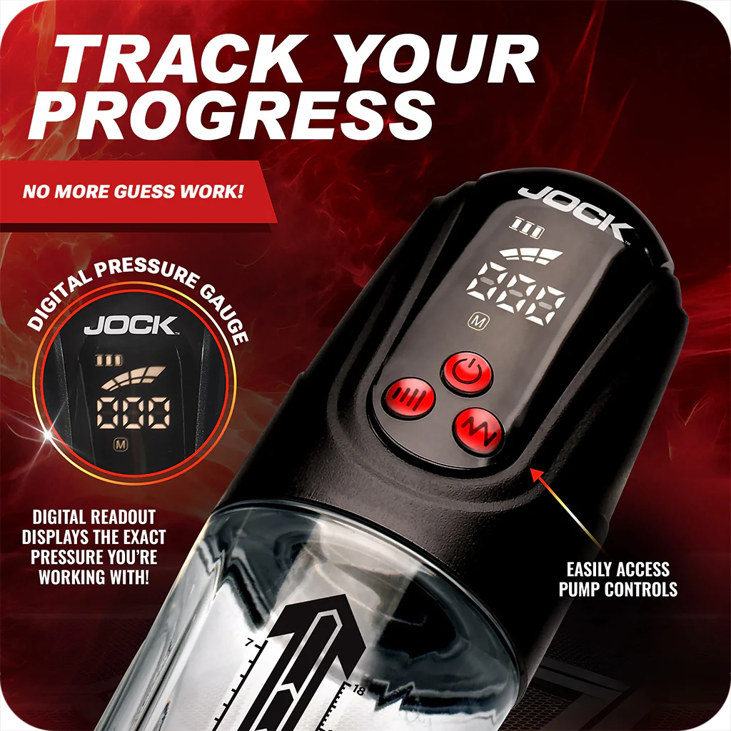 Jock Power Up Digital Automatic Penis Pump - Image 8