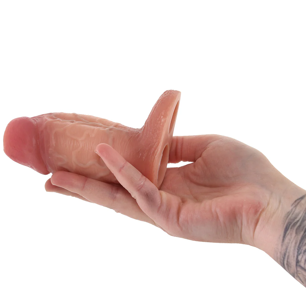 Jock Realistic Thick Silicone Enhancer in Light - Image 4