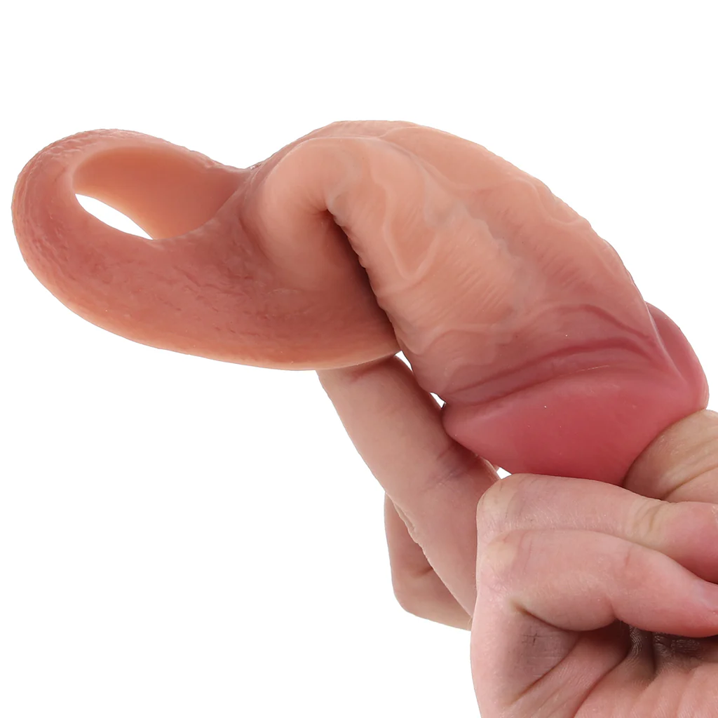 Jock Realistic Thick Silicone Enhancer in Light - Image 8
