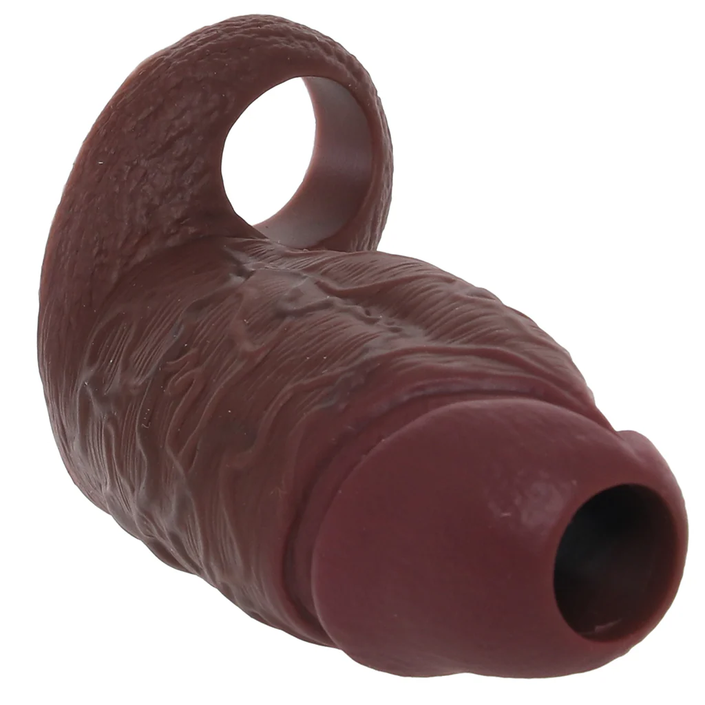 Jock Realistic Thick Silicone Enhancer with Ball Strap in D - Image 3