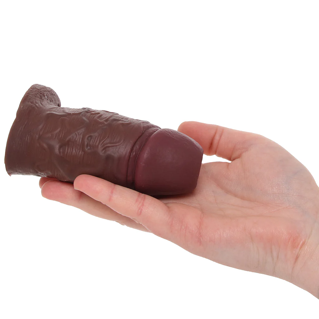 Jock Realistic Thick Silicone Enhancer with Ball Strap in D - Image 4