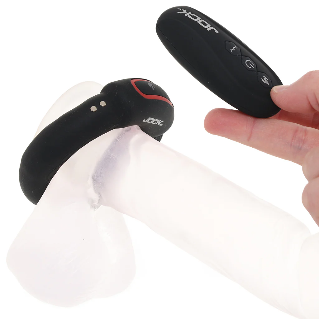 Jock Rumbler Vibrating & Warming Cock Ring in Medium - Image 2