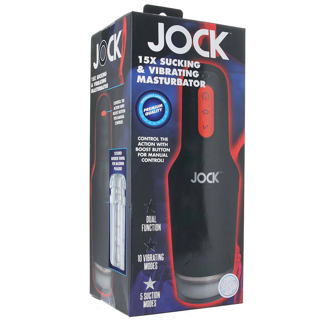 Jock 15X Sucking & Vibrating Masturbator - Image 6
