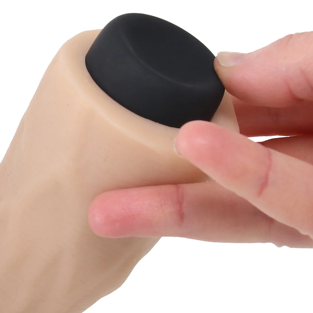 Jock Vibrating Realistic Penis Extender in Light - Image 6