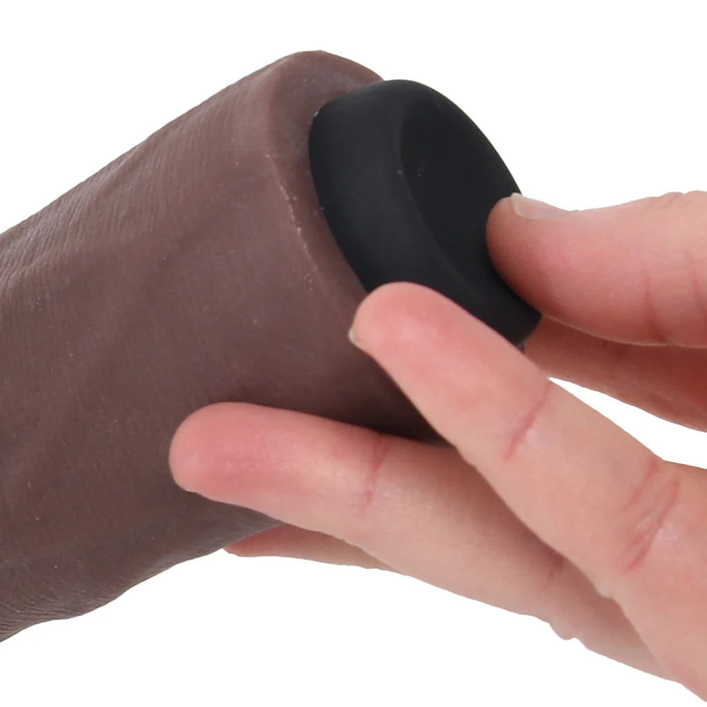 Jock Vibrating Realistic Penis Extender in Dark - Image 6