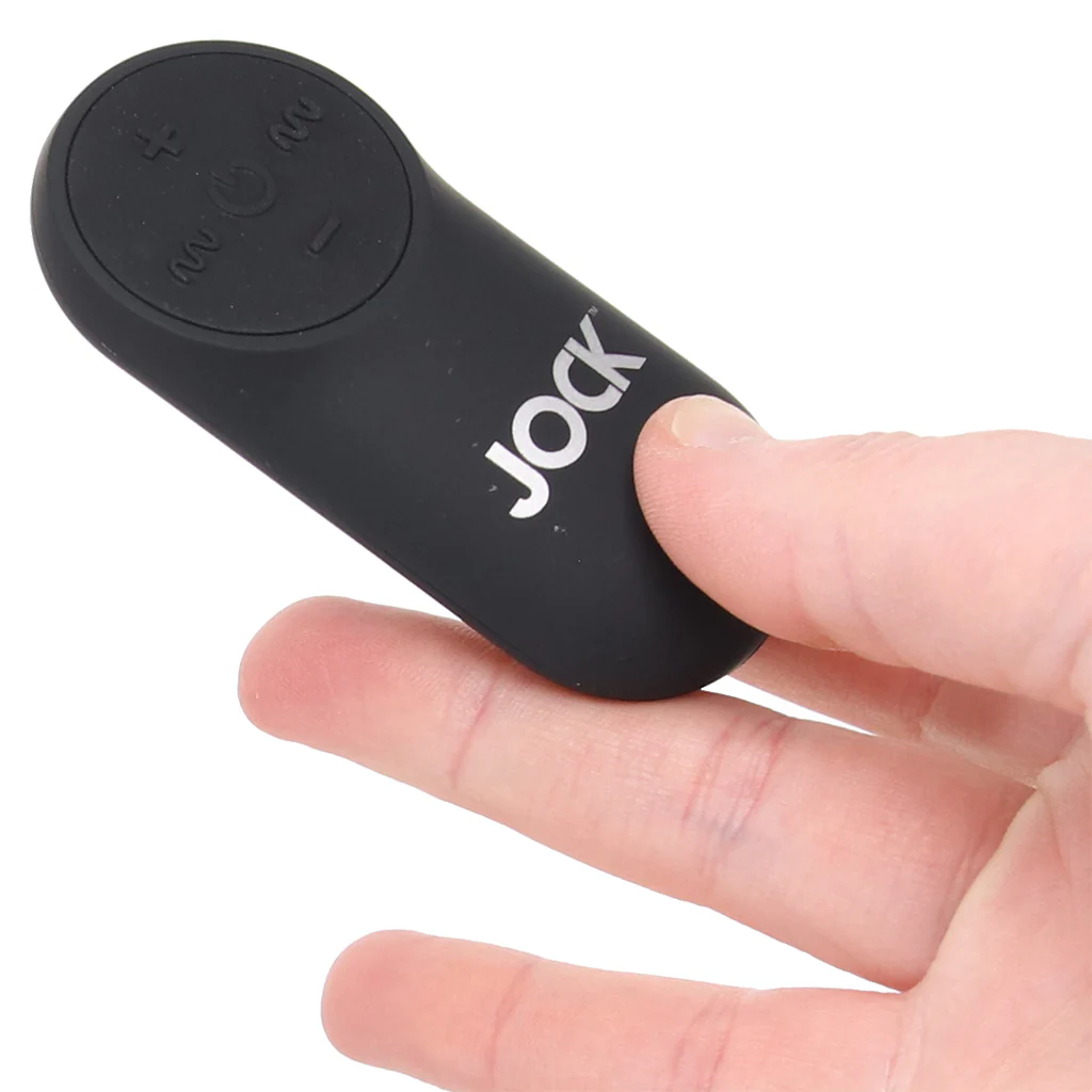 Jock Vibrating Silicone Penis Sleeve in Tan - Image 7