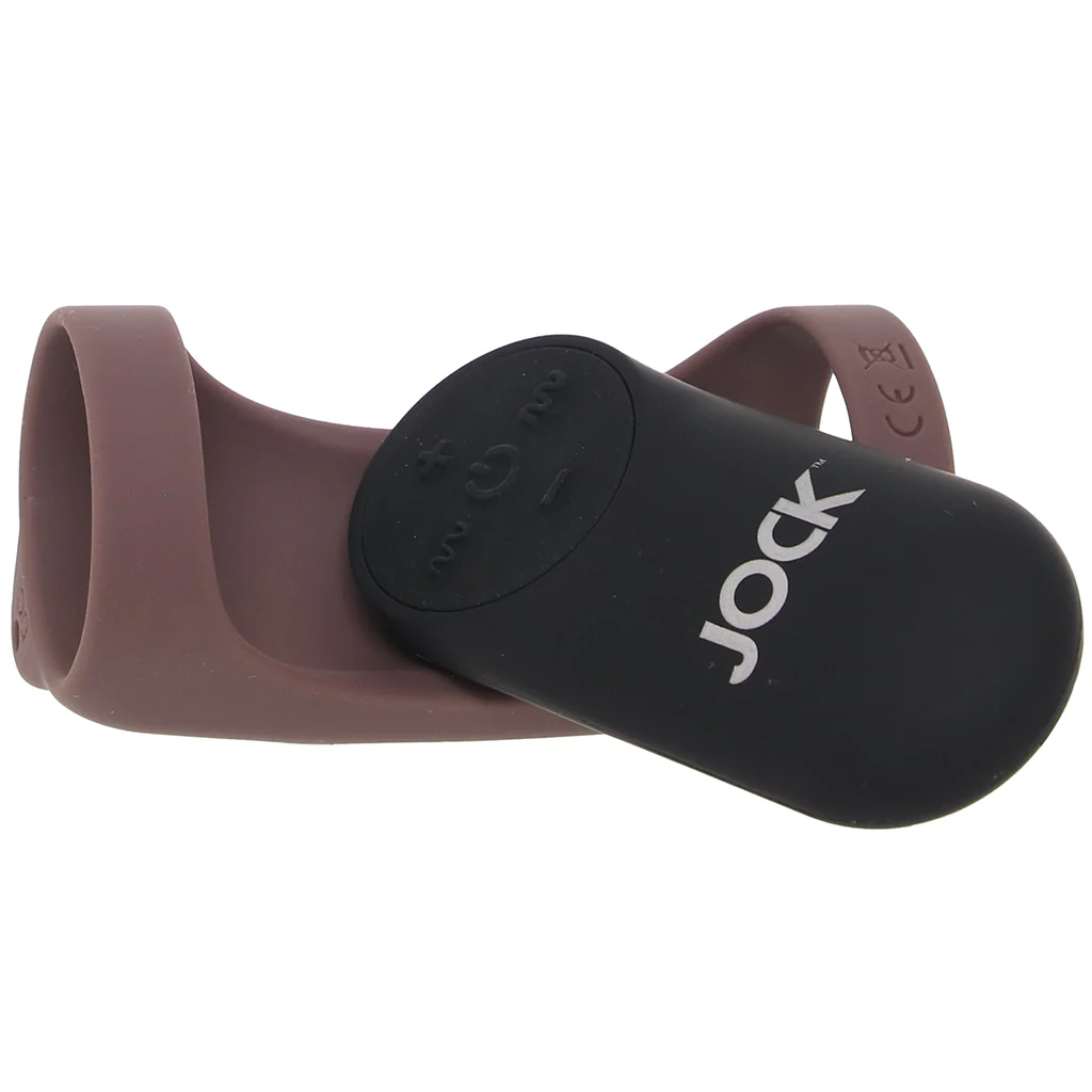 Jock Vibrating Silicone Penis Sleeve in Dark - Image 3