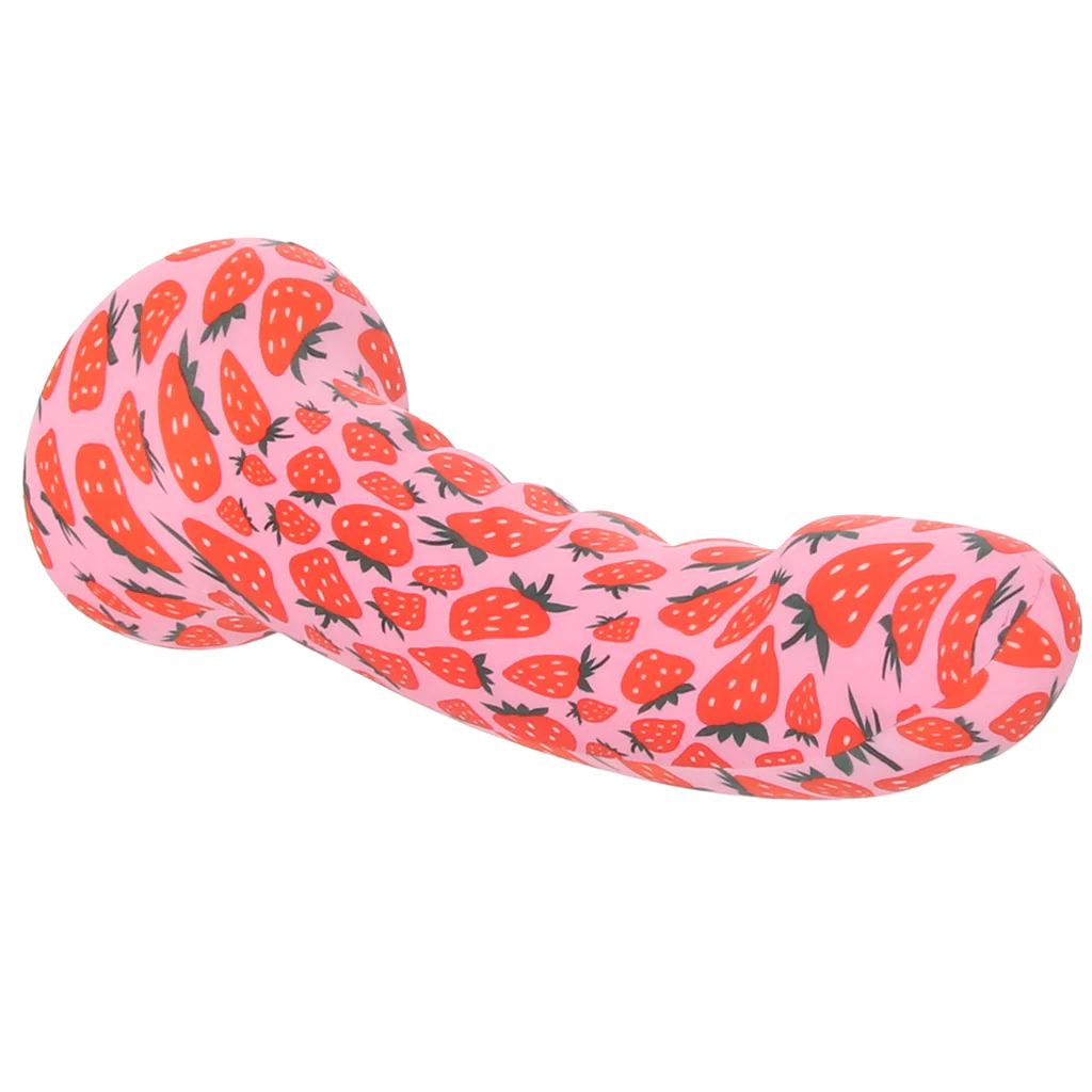 Juci 7 Inch Strawberry Dildo - Image 2