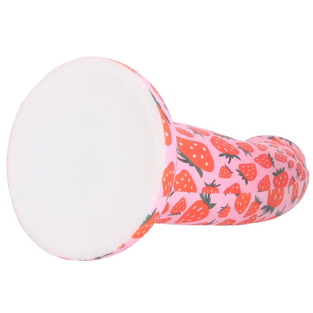 Juci 7 Inch Strawberry Dildo - Image 5
