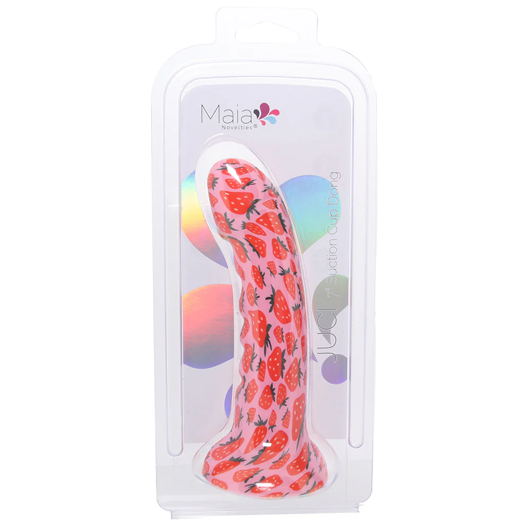 Juci 7 Inch Strawberry Dildo - Image 6