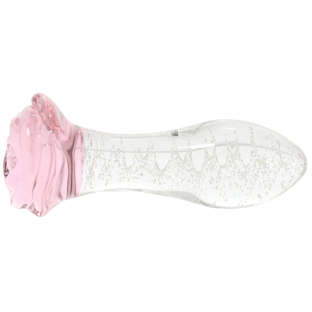 Juicy Glass Glowing Rose Bud Plug - Image 3