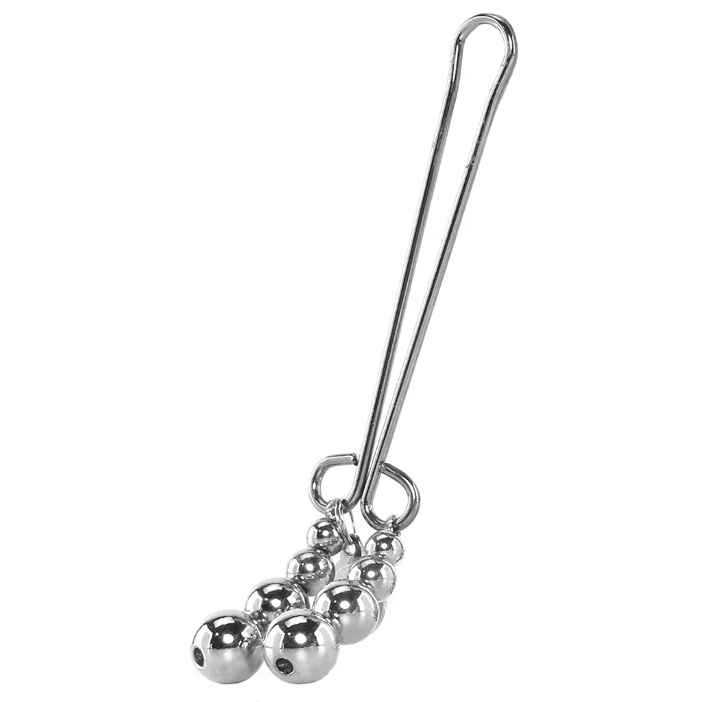 Just Sensation Beaded Clitoral Clamp - Image 4