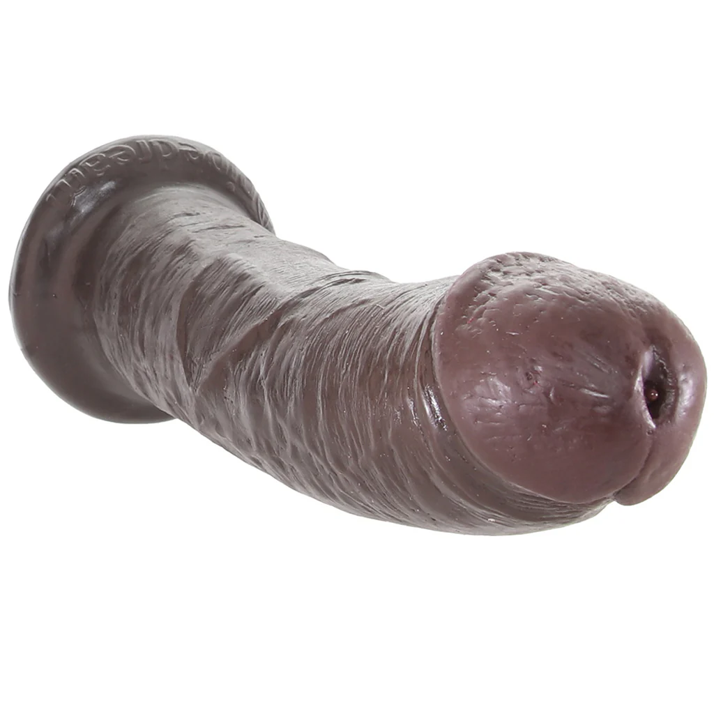 King Cock 8 Inch Dildo in Brown - Image 2