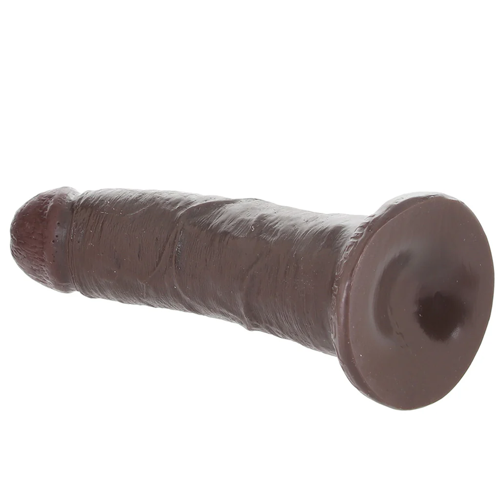 King Cock 8 Inch Dildo in Brown - Image 5