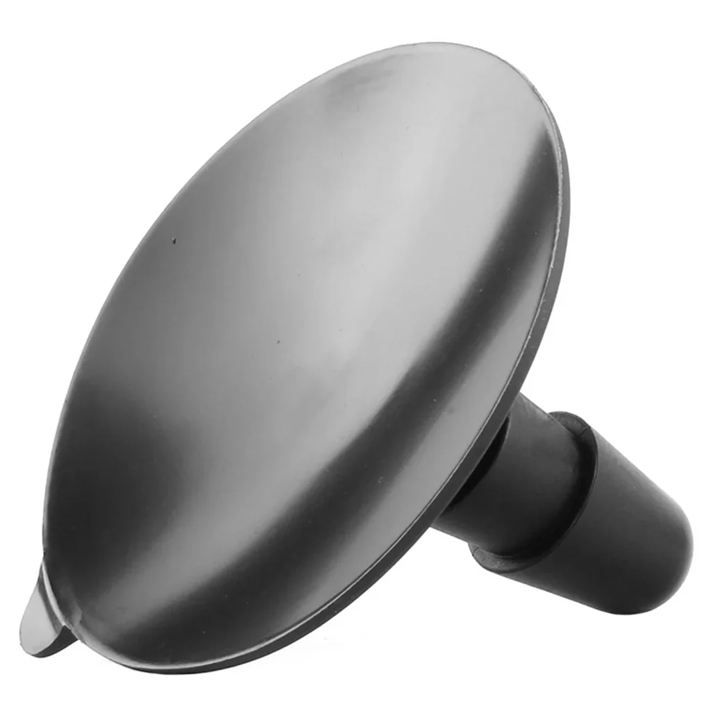 Large Vac-U-Lock Suction Cup Plug in Black - Image 3
