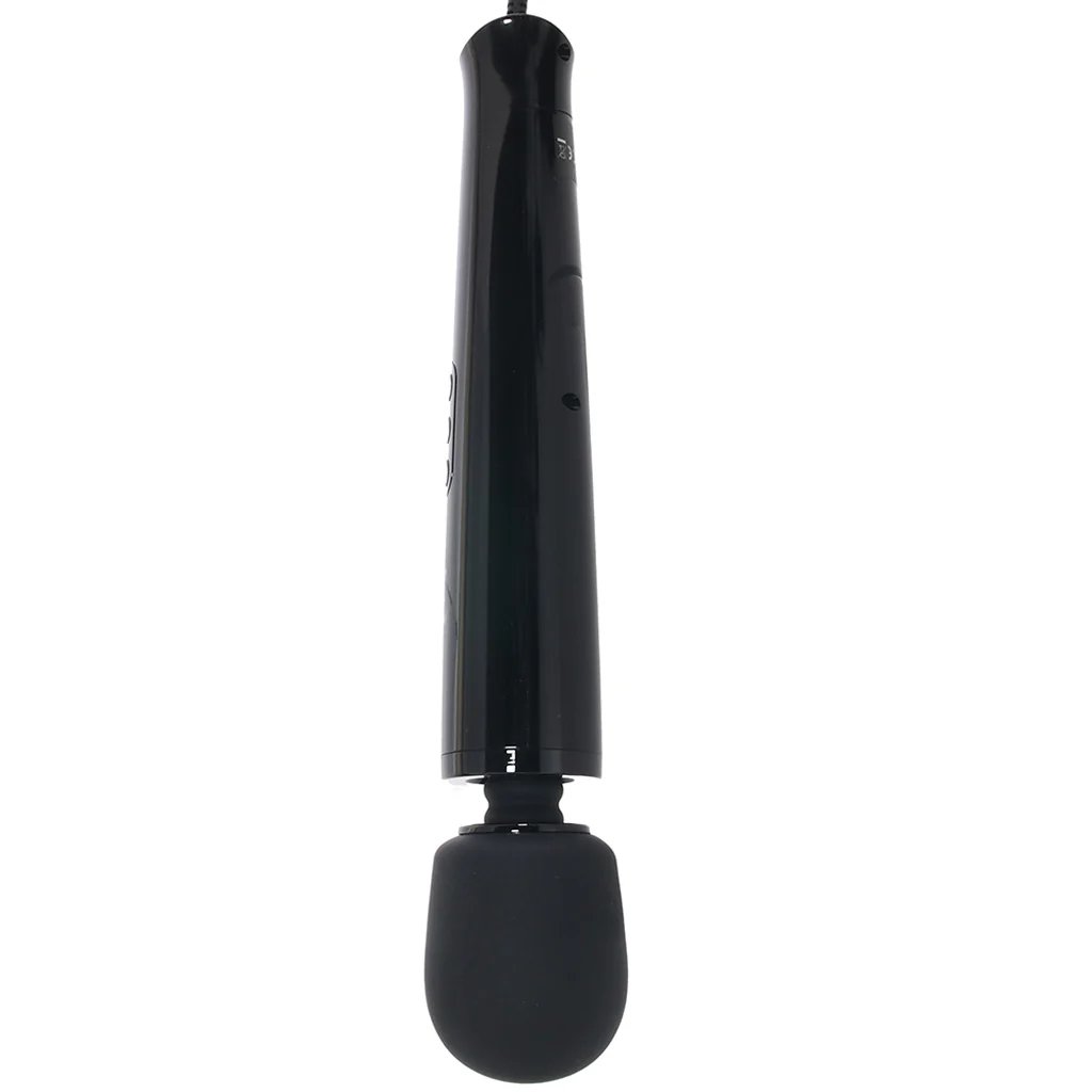 Le Wand Plug-In Massager in Black - Image 3