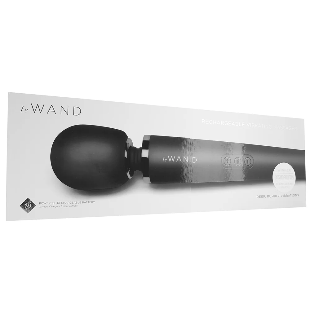 Le Wand Rechargeable Massager in Black - Image 6