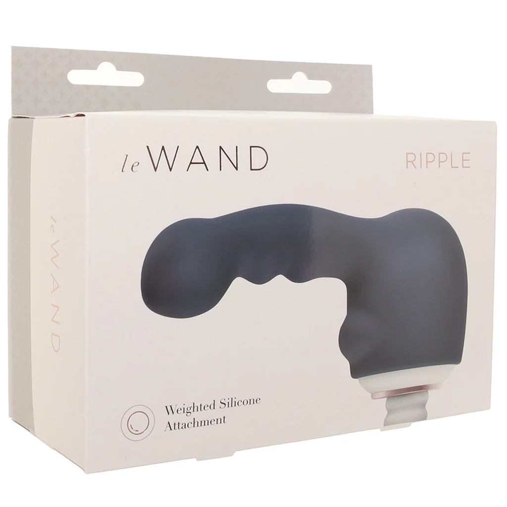 Le Wand Ripple Weighted Silicone Wand Attachment - Image 6