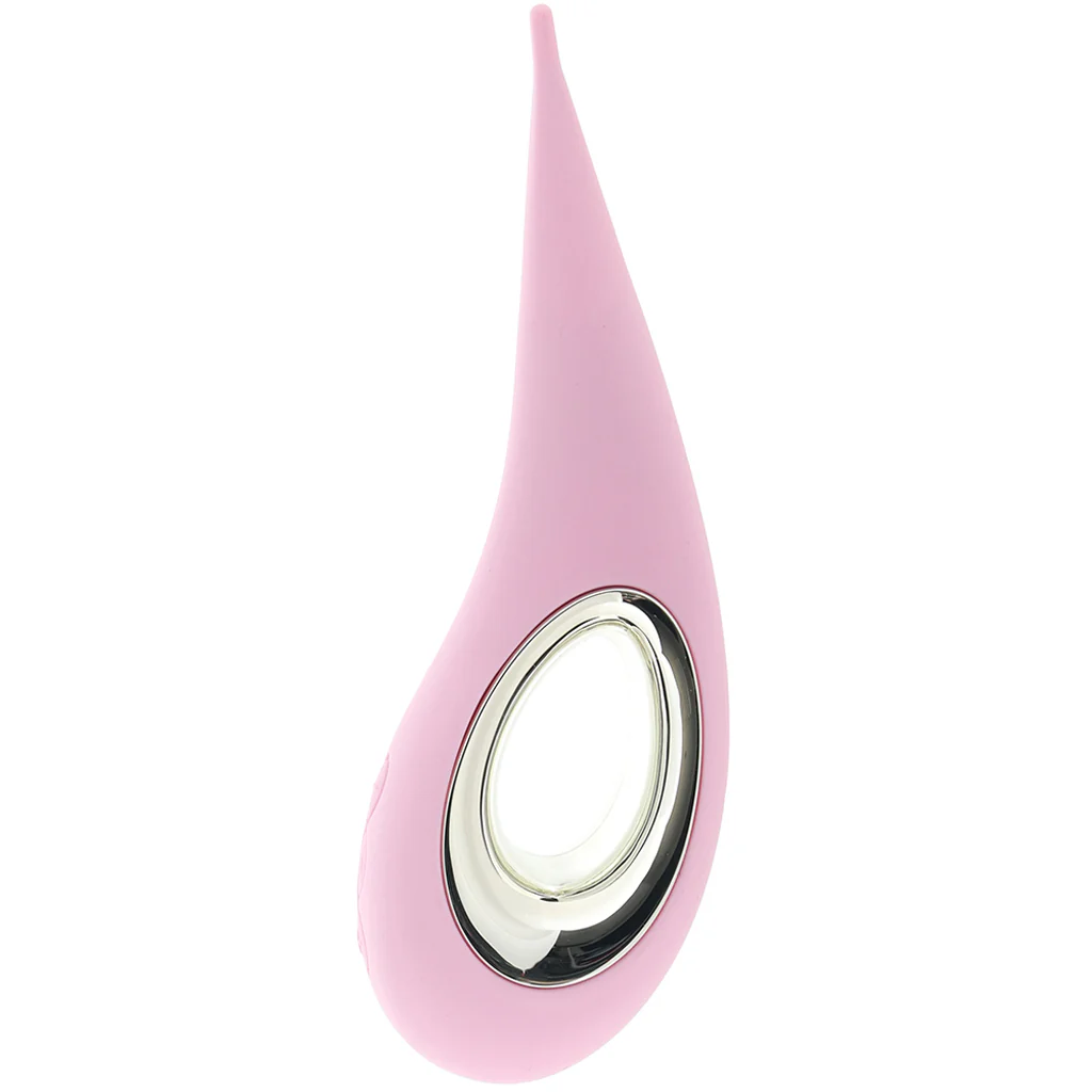 Lelo DOT Elliptical Clitoral Stimulator in Pink - Image 3