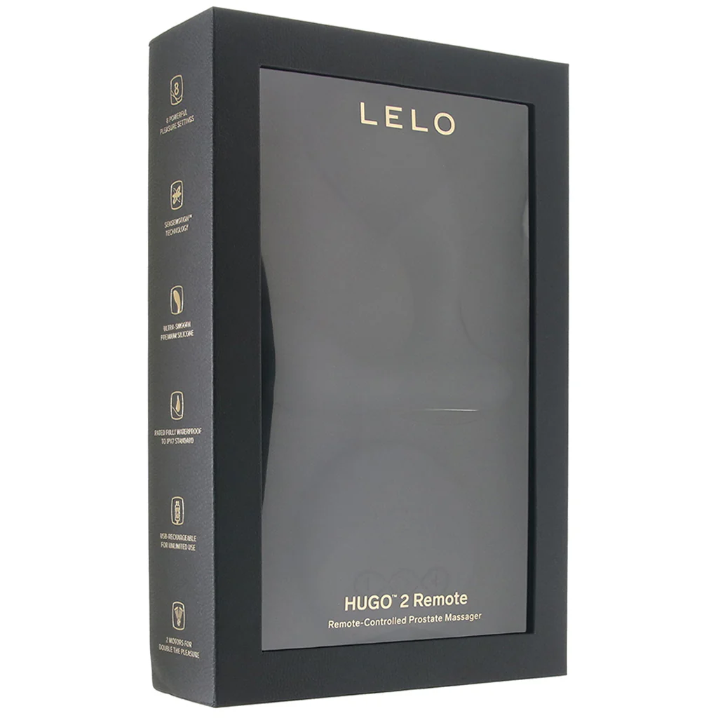 Lelo Hugo 2 Remote Control Prostate Massager in Black - Image 6