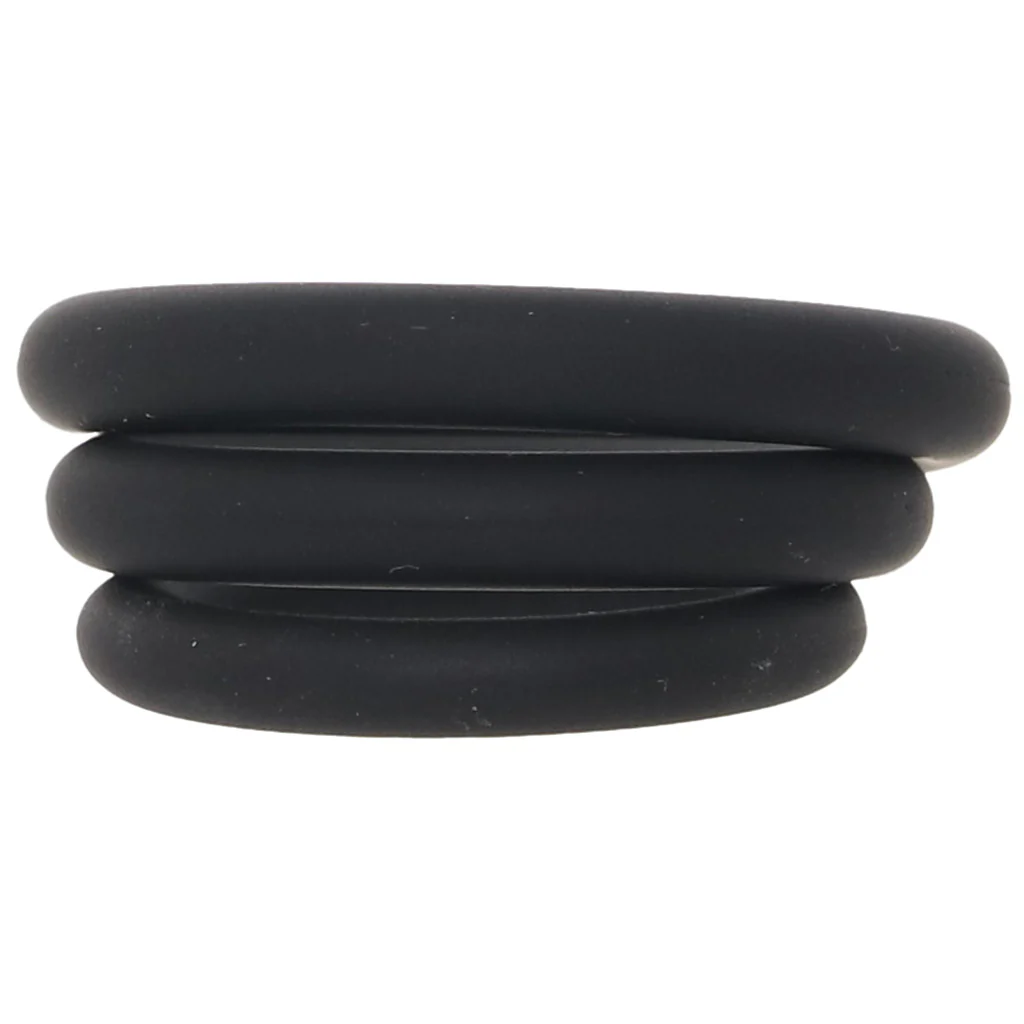 LEVELZ 3 Piece Classic Cock Ring Set in XS-M - Image 8