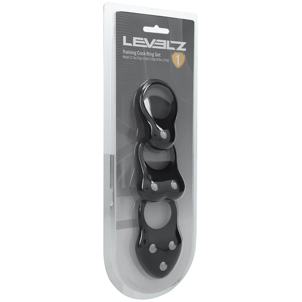 LEVELZ 3 Piece Training Cock Ring Set - Image 9