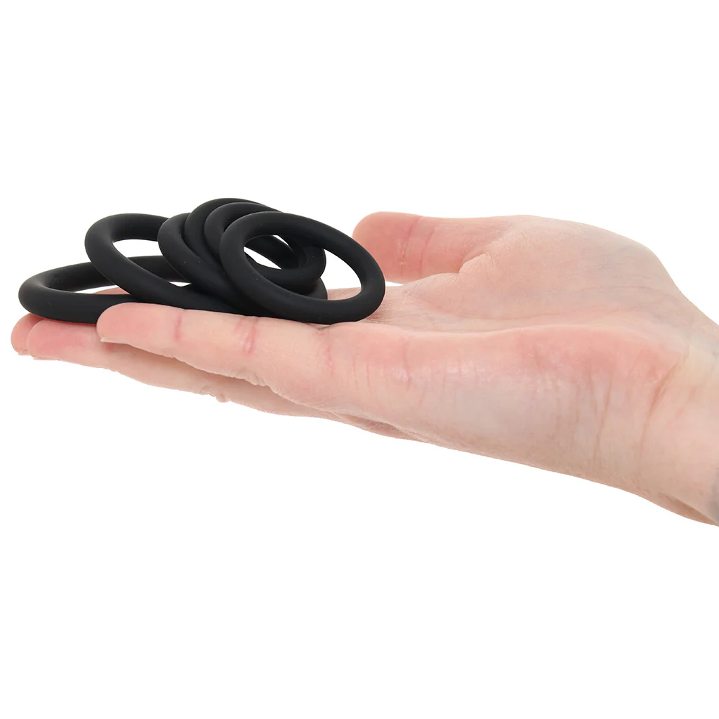 LEVELZ 6 Piece Classic Cock Ring Set - Image 4