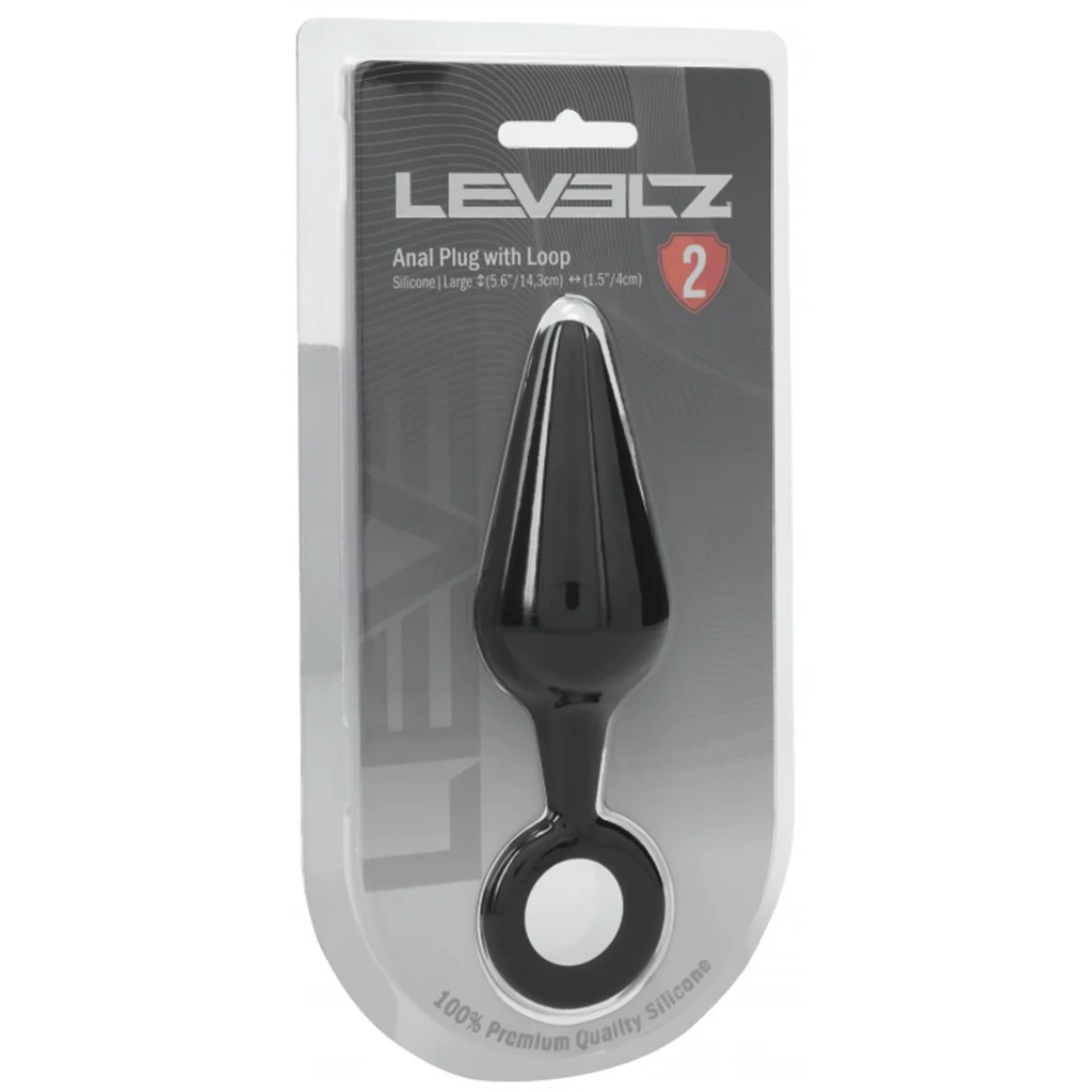 LEVELZ Anal Plug with Loop in Large - Image 9