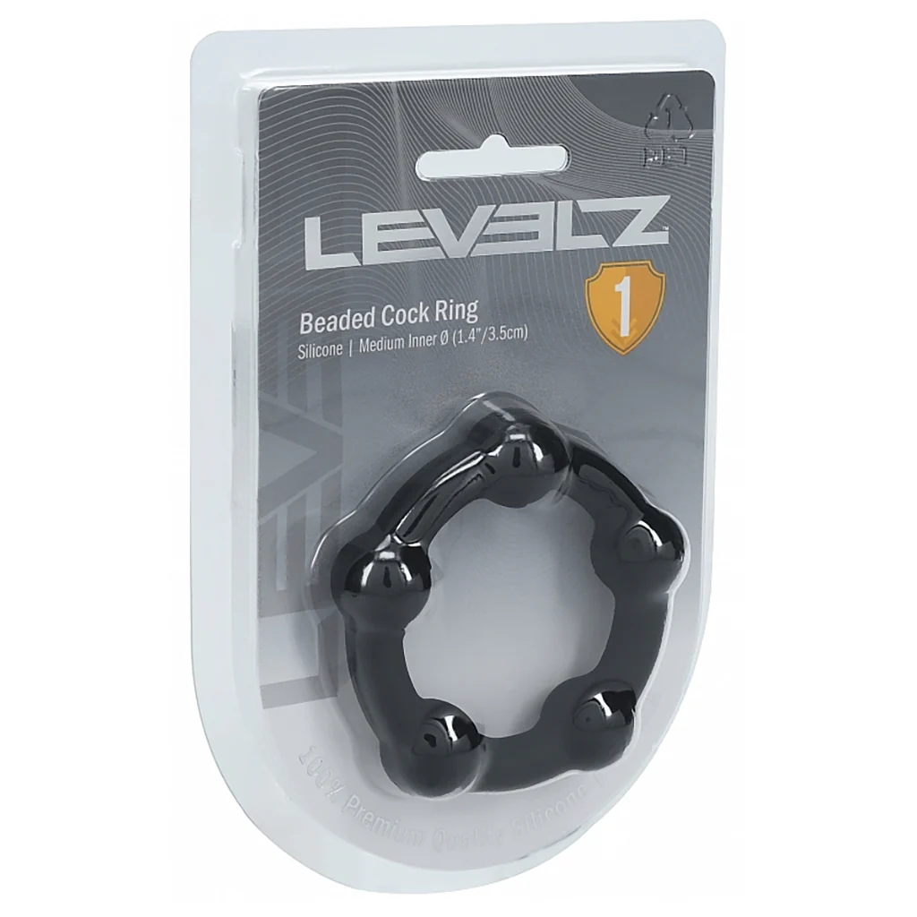 LEVELZ Beaded Cock Ring - Image 9