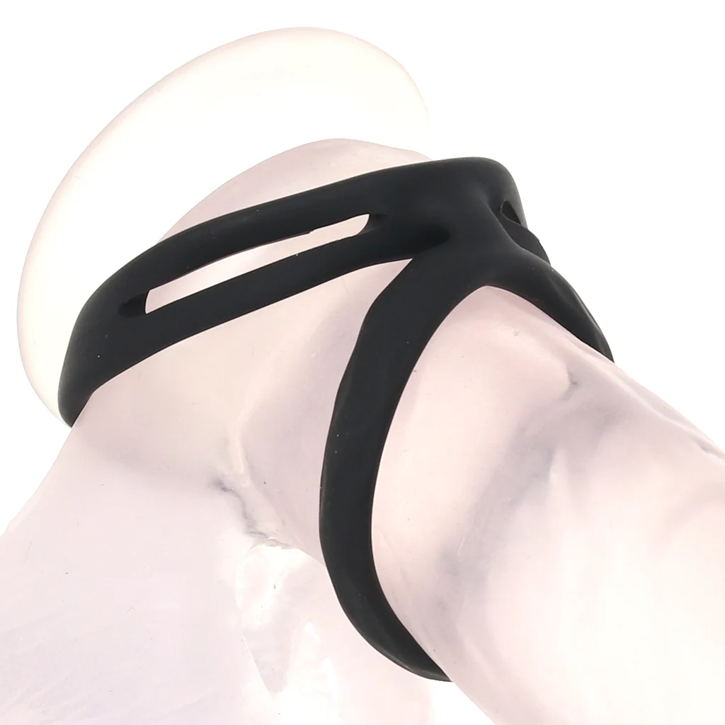 LEVELZ Classic Grooved Cock & Ball Ring - Image 2