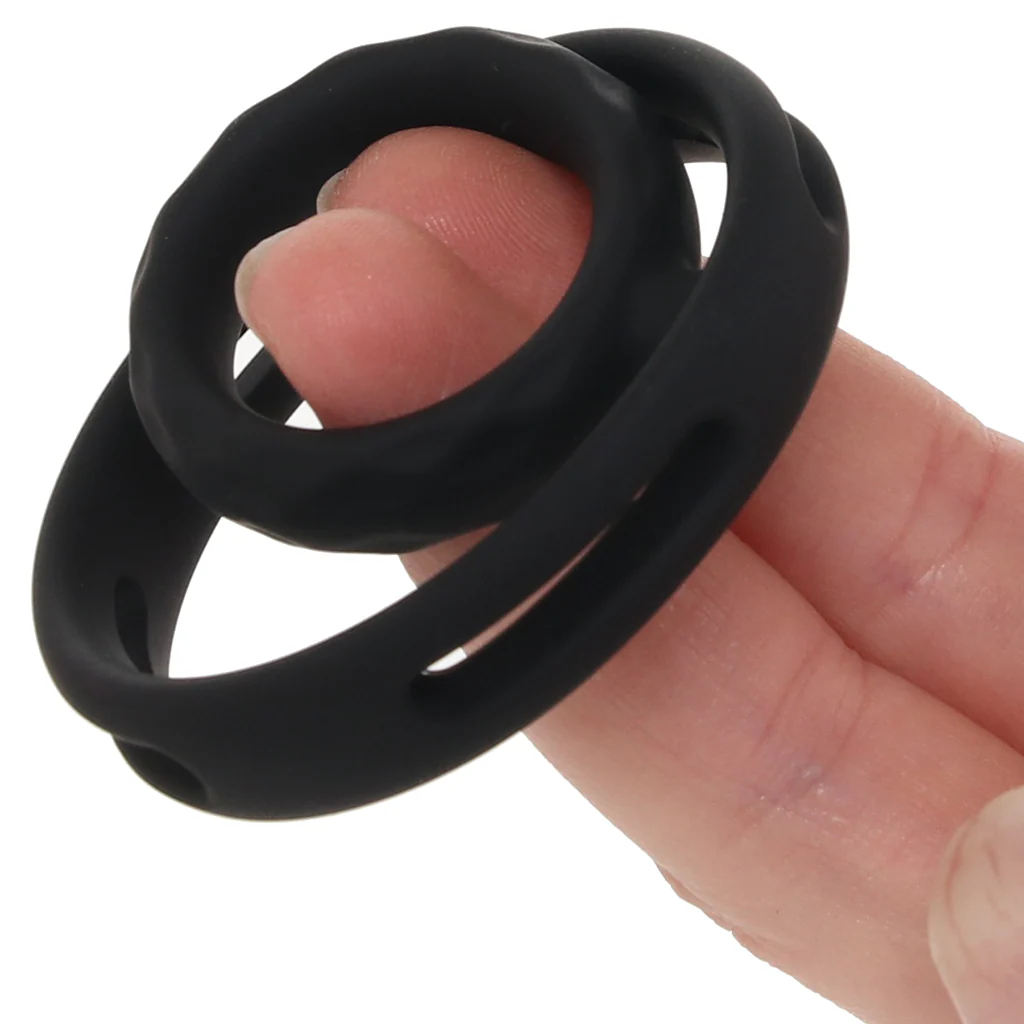 LEVELZ Classic Grooved Cock & Ball Ring - Image 6